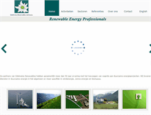 Tablet Screenshot of edelweiss-renewables.com